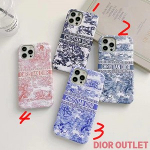 Dior iPhone Case Toile De Jouy Embroidery